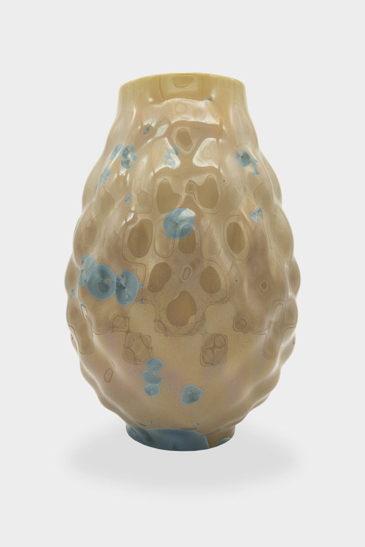 Vase PINEAE, couleur "bluebrown"