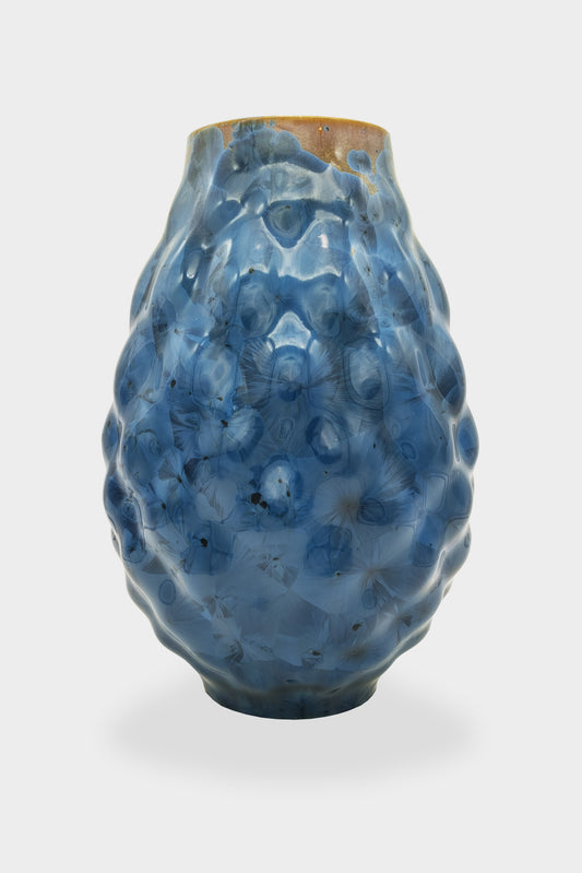 Vase PINEAE, couleur "Cobalt"
